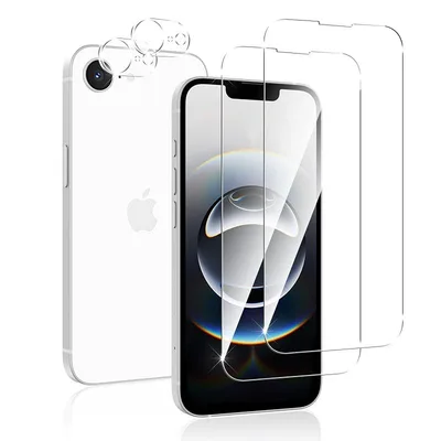 【新品】 Sungale iPhone 17e ガラスフィルム (4枚セット) iPhone 17e フィルム2枚 + Phone 17e カメラフィルム2枚 アイフォン17e 保護フィルム 全面保護 液晶保護 カメラ保護 phone 17 E レンズカバ 0