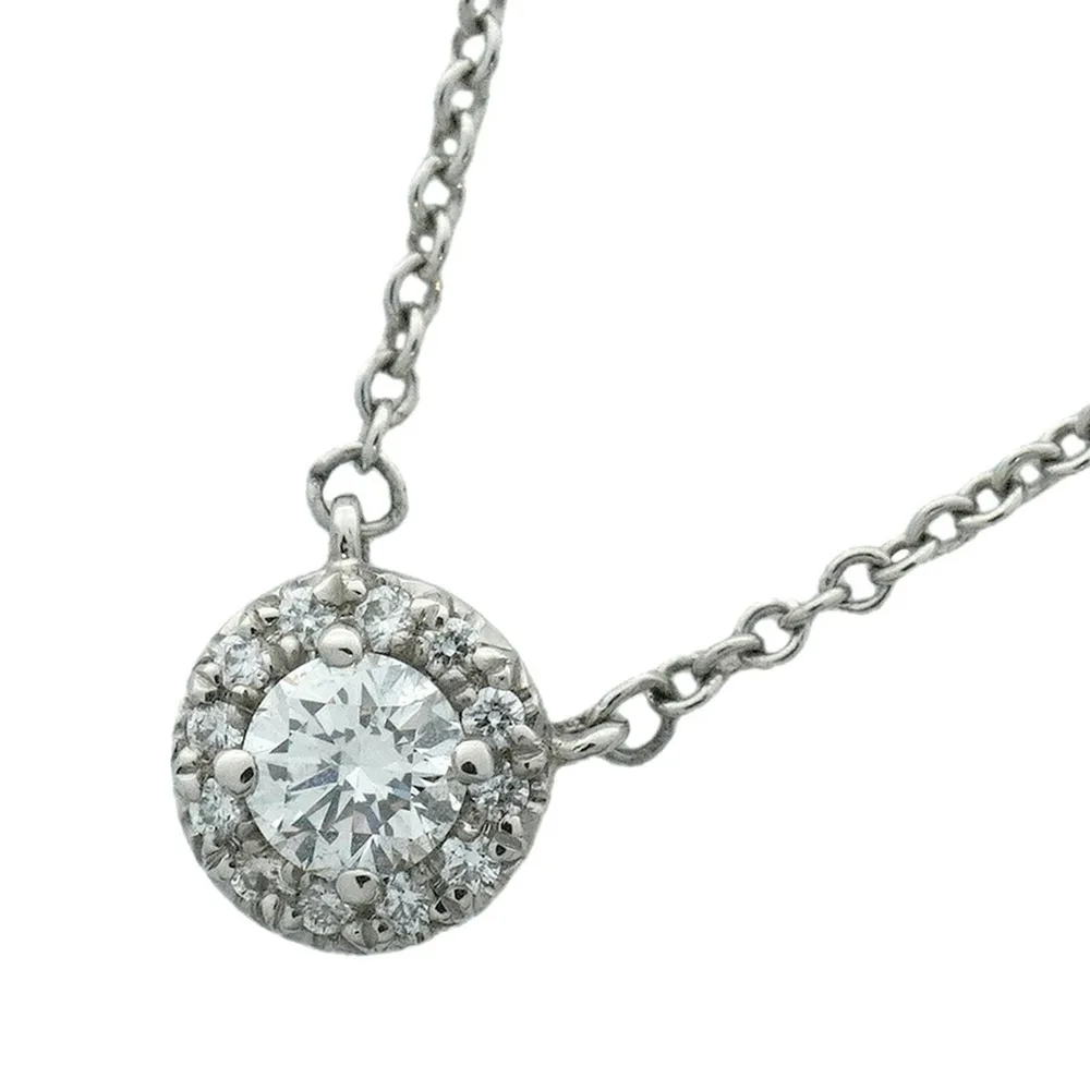 ティファニー(Tiffany) ティファニー ネックレス ソレスト Pt950 プラチナ ダイヤモンドレディース