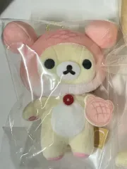 サンエックス コリラックマ メロンパン マスコット キーホルダー ぬいぐるみ