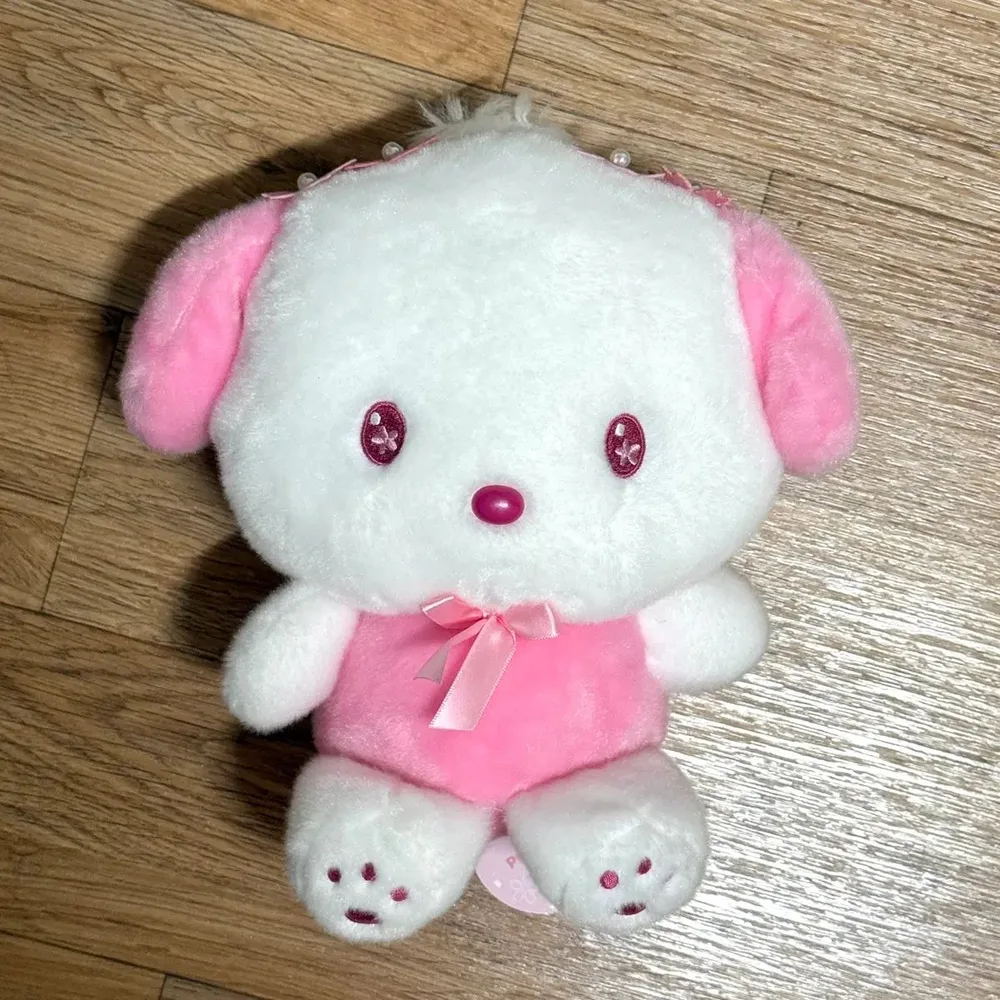 サンリオ ポチャッコ ピンク 中型 ぬいぐるみ 25cm 桜 さくら