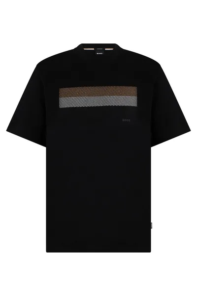 【新品・最安値】BOSS ボス Cotton t-shirt with graphic 正規品 Tシャツ