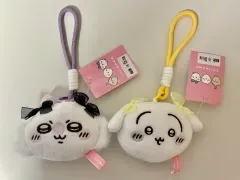 (まとめ売り) ちいかわ リボンフェイス キーホルダー (うさぎ+モモンガ)