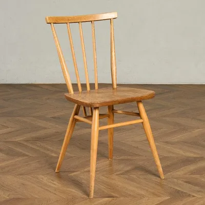 椅子・ソファ イギリス エルム アーコール ERCOL スティックバックチェア ercol ヴィンテージ 英国 ウィンザーチェア 曲木 椅子 コムバック ダイニングチェア #99333