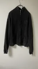 ピアス ジャージ ジップアップ ブラックアウト