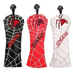 ゴルフヘッドカバー ドライバー用 ウッド FW用 ユーティリティUT用 変換ダグ付き Spiders スパイダー 単品ym b9d4b77e