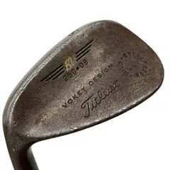 【中古】 タイトリスト VOKEY RAW 250.08 レフティ ウェッジ WG RIFLE (フレックスS) メンズ 男性用 左利き レフティ 左用 Cランク ゴルフクラブ