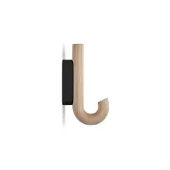 HOOK Hanger Mini Oak Black ウォールフック ナチュラル