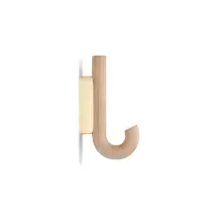 HOOK Hanger Mini Oak Brass ウォールフック ナチュラル