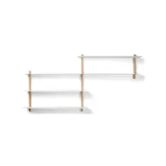 NIVO Shelf B Light Oak White 収納棚 ホワイト