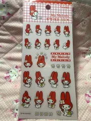 サンリオ 文房具 My Melody(マイメロディ) クリア ステッカー
