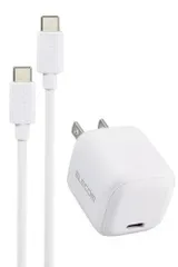 ☆新品☆エレコム 充電器 Type-C 30W USB PD対応 USB-C 1ポート ケーブル付属 1.5m 折りたたみ式プラグ PSE認証 【 iPhone 16 15 OPPO Pixel など各種対応】 ホワイト EC-AC8130W 9d5994e1