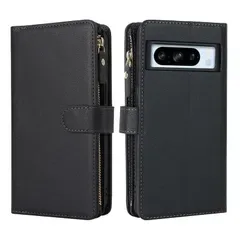 for 用の Google Pixel 8 Pro ケース 手帳型 財布型 携帯カバー SunYoo ブラック