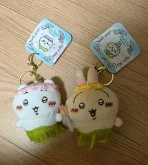 ちいかわ 인어島 ぬいぐるみ キーリング ぬい 2種 まとめ (うさぎ ちいかわ)