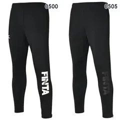 フィンタ FINTA フィンタ ジュニア トレーニング パンツ JR ジュニア サッカー フットサル ウェア ジャージパンツ 26AW (FT4761)、(0500)ブラック
