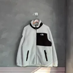 THE NORTH FACE フリース 白 ブラウン