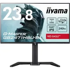 iiyama G-MASTER GB2471HSU-B1 23.8インチ Fast IPSパネル搭載 240Hz/0.3ms対応 フルHD(1920×1080)解像度 ゲーミングモニタ ブラック★m dbc20dbc