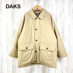 DAKS ダックス ダウンライナー付き ハンティングジャケット ステンカラー ハーフコート ベージュ