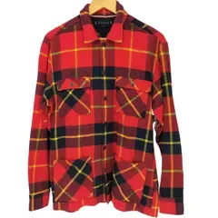 トミーヒルフィガー TOMMY HILFIGER チェックシャツジャケット メンズ import:S