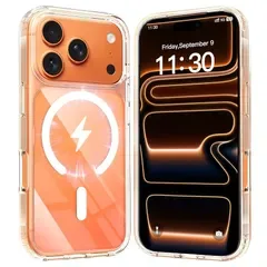 【新品】 YWXTW 対応 iphone18 Pro ケース MagSafe対応 クリア 背面PC素材 傷つき防止 耐衝撃