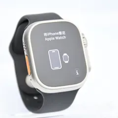 【液晶美品・純正電池98%】Apple Watch Ultra 2 49mm ナチュラルチタニウム