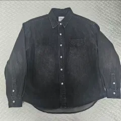 DIMITRI BLACK デニムシャツ M ヴィンテージ ブラック
