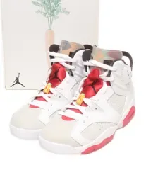 รองเท้าผ้าใบ Nike High Cut Air Jordan 6 Retro Hair CT8529-062 ไซส์ผู้ชาย 27.5 NIKE