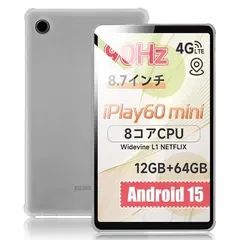 【新品】 PRODELI For ALLDOCUBE iPlay 60 mini 8.7インチ 専用 ケース クリア TPU素材 保護カバー(つや消し半透明)