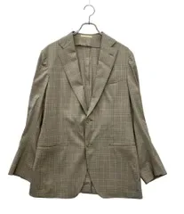 美品 トゥモローランド テーラードジャケット チェック メンズ SIZE 50 (XL) TOMORROWLAND
