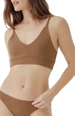 パクト レディース トップス Tシャツ コットン Pact Organicotton Everyday Classic TShirt Bra Brown Sugar ブラウン