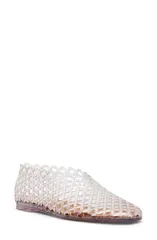 スティーブ マデン レディース シューズ パンプス Steve Madden Grove Jelly Flat Clear