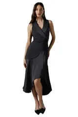 コースト レディース トップス ワンピース ミディ ノースリーブ Coastux Sleeveless Midi Dress Black ブラック
