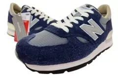 ニューバランス NEW BALANCE × CARHARTT WIP M990 CH1 MADE IN USA 28cm D WIDTH M990CH1 カーハート ネイビー 【ブランド古着ベクトル】【中古】▲■261026