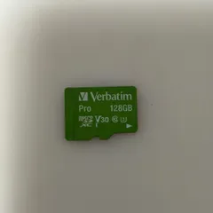 Verbatim Pro microSDXC 128GB V30 U3 class10 UHS-I 動作確認・フォーマット済み マイクロSD メモリーカード