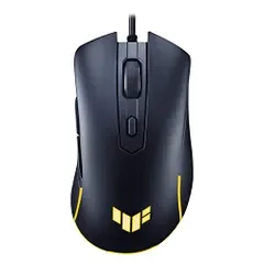 ASUS ゲーミングマウス TUF Gaming M3 Gen II (59g / P56防塵・防水/ASUS抗菌ガード / 8000dpi / 有線 / 6000万回クリック / PTFEマウスソール / 6つのプログラム可能ボタン / 国 0eba5085