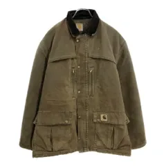 Carhartt カーハート ダックワークジャケット カーキ(メンズ XL)中古 古着 U7923