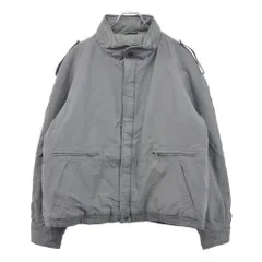 80年代 Christian Dior クリスチャン ディオール 中綿ジャケット グレー(メンズ 44 R)中古 古着 U7933