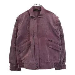 80年代 Wrangler ラングラー カラーデニムジャケット パープル(メンズ S)中古 古着 U8036