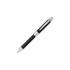 【新品】 Pilot パイロット 2+1リッジ レザー ブラック BTHR-3SL-B 多機能ボールペン 2色0.7mm+シャープ0.5mm ボールペン 0