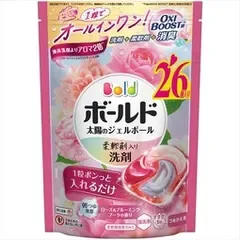 【単品】【P&G】ボールドジェルボール4Dローズ&ブルーミングブーケの香りつめかえハイパージャンボサイズ