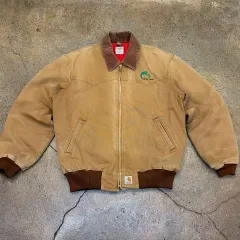 90s アメリカンヴィンテージ Carhartt カーハート サンタフェ ダウンジャケット デトロイト ダックアクティブ ワークジャケット