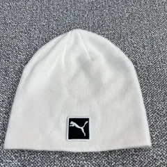 PUMA 白 ビーニー