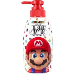 リンスインシャンプー スーパーマリオ フレッシュシャボンのかおり 300mL【3点セット】