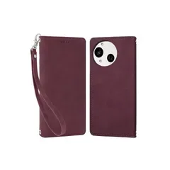 【新品】 シズカウィル AQUOS R10 / R9 用 ケース カバー 手帳型 アイファンデ2 クリムゾン 1個入り