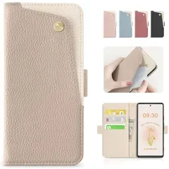 【新品】 CASSYOOK for AQUOS R9 ケース SH-51E ケース 財布型 カバー カードポケット付き AQUOS R9ケース 手帳型 全面保護 アクオス R9 手帳型 カード収納 横置きスタンド機能 高級PUレザー おしゃれ 上質な手触り 擦
