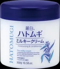 【単品】【熊野油脂】麗白 ハトムギ ミルキークリーム【ボディクリーム・ローション】