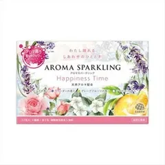 【単品】【バスクリン】アロマスパークリング Happiness Time【入浴剤】
