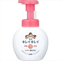 【同じ商品3点セット】【ライオン】キレイキレイ 薬用 泡ハンドソープ フルーツミックスの香り ポンプ【ハンドソープ】