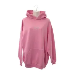 バレンシアガ BALENCIAGA BBロゴ プルオーバー サイズXS 578135_TMVP3_5504 パーカー コットン ピンク メンズ【中古】【Aランク】