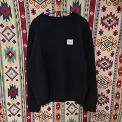 ADER ERROR ロゴパッチ ラウンドニットセーター A2