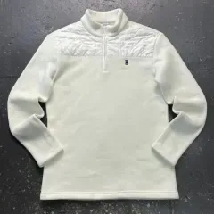 100 WIDE ANGLE ハーフジップ 長袖Tシャツ